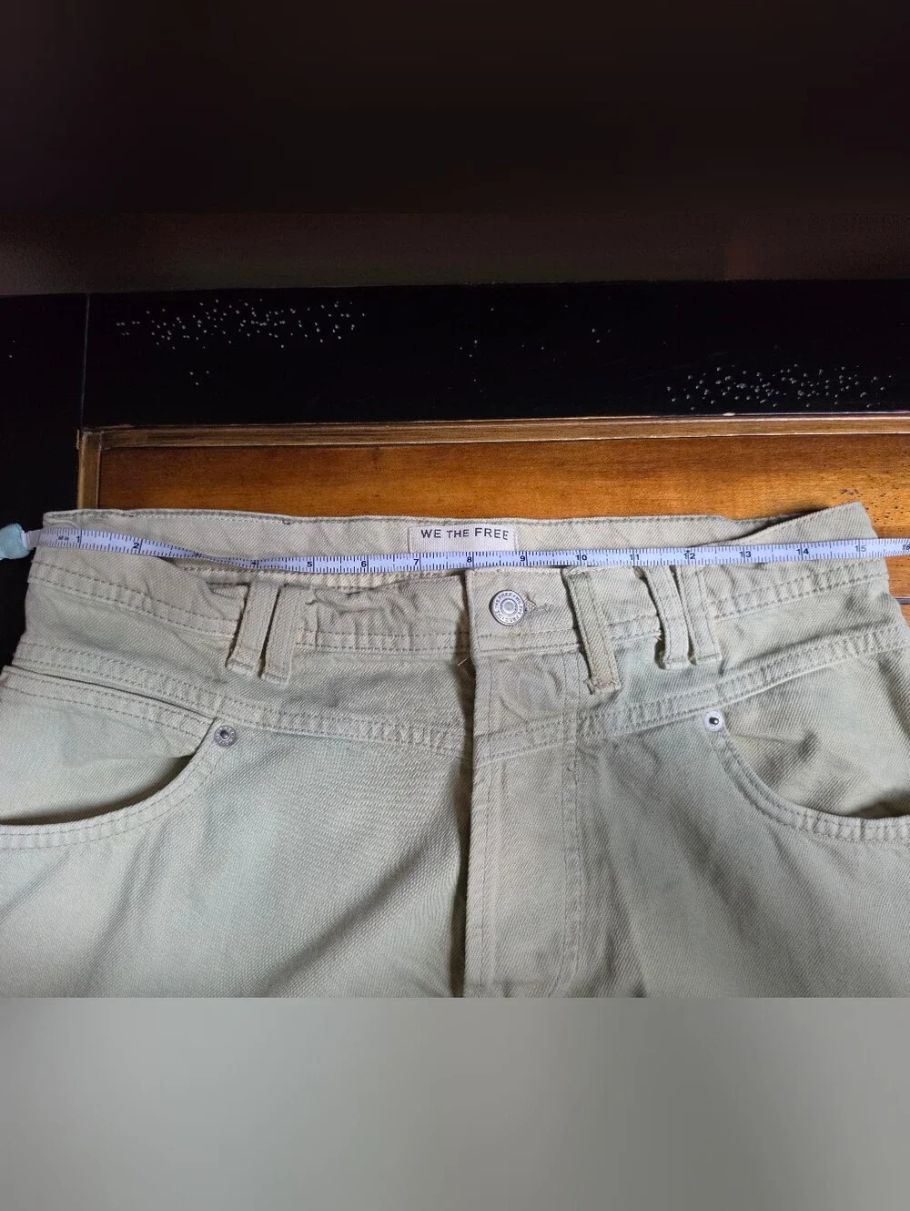 NWOT We The Free Give & Take Baggy Wide Leg Jeans Sample